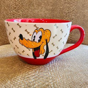 Disney Pluto Cappuccino Cup Coffee Mug Vintage Style Soup Mug 20 oz